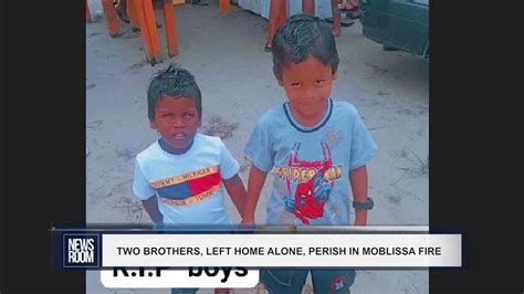 Two Brothers Left Home Alone Perish In Moblissa Fire Youtube