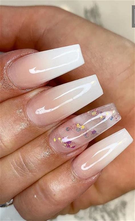 55 Great Ombre Coffin Nails Design Shines Your Summer