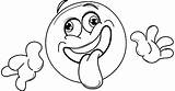 Emojis Silly Smiley Emoticon Pintar Carinhas Emoticons Coloringpagesonly Pesach sketch template