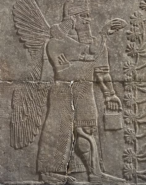 ashurnasirpal king  assyria sublime