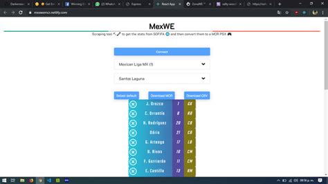 sofifa  mcr tool