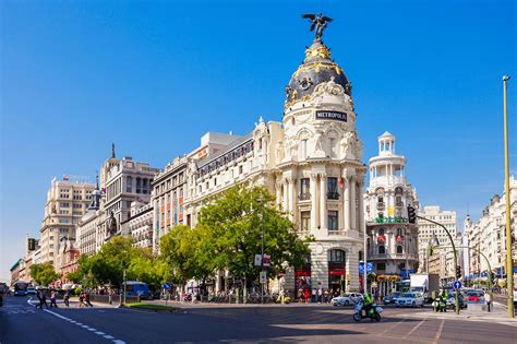 Calle Gran Vía In Madrid Explore Shop And Dine Along One Of Madrid’s