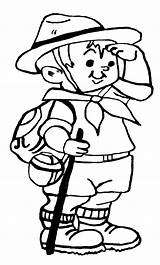 Scout Clipart Boy Clip Scouting Cartoons Scouts Library Cliparts Gif Cartoon Cub Line Hiking Eagle Book First Chubby Clipartmag sketch template