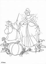 Fairy Godmother Cinderella Coloring Pages Hellokids Print Color Online Cendrillon Disney La sketch template