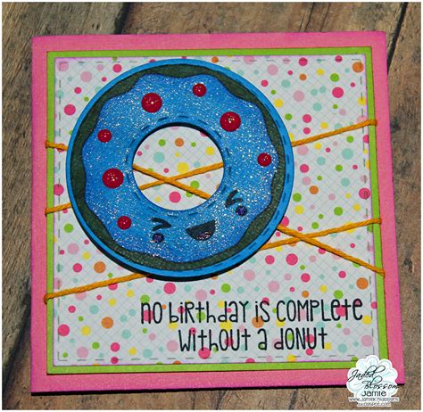 jamiek designs donut card