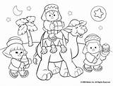 Coloring Christmas Pages Printable Kids Religious Nativity Sheets Christian Color Activity Colouring Preschool Little Sunday People Jesus Print Church Board sketch template