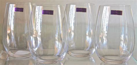 Marquis By Waterford Vintage Ultimate Stemless Wine Glasses Set 4