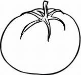 Tomato Coloring Pages Color Kids Printable Supercoloring Vegetables sketch template