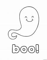Boo Fantome Adorable Frostedevents sketch template