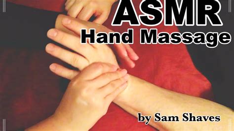 hand massage asmr no talking sam shaves youtube