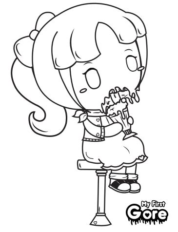 gore coloring pages