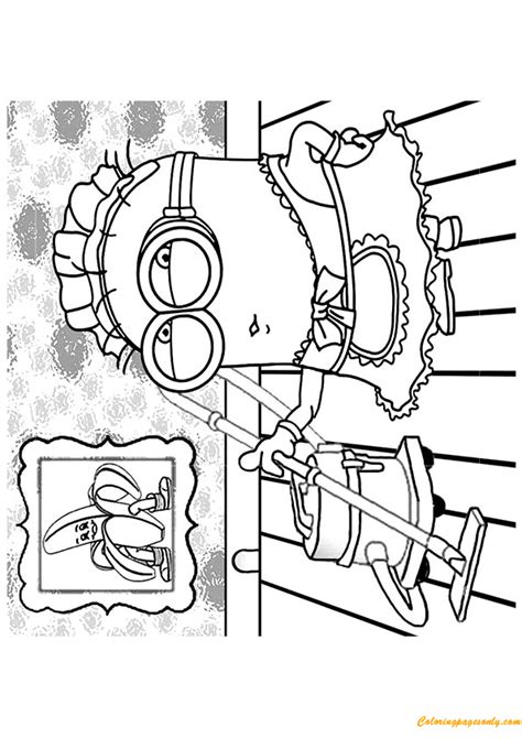 tom   eye plump minion coloring pages cartoons coloring pages