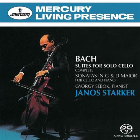 bach janos starker gyorgy sebok suites for solo cello complete