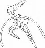 Deoxys Pokemon Coloring Pages Form Speed Printable Color Supercoloring Generation Colouring Drawing Print Deviantart Choose Board Template sketch template