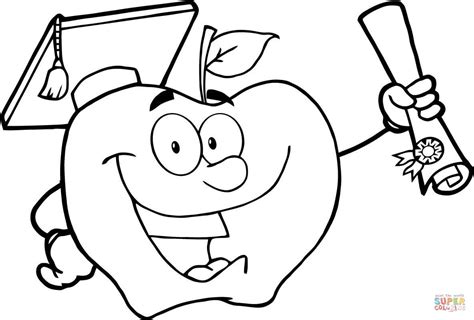 coloring pages graduation coloring home