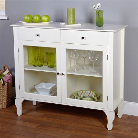 simple living layla antique white buffet overstock shopping big