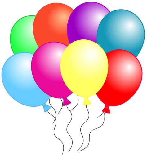 birthday balloons happy birthday balloon clipart clipartfest  clipartix