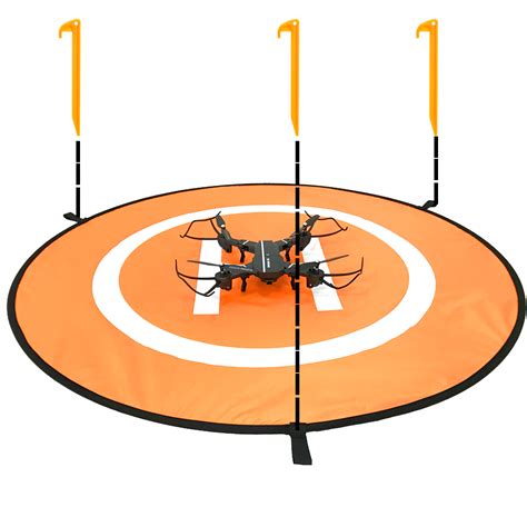 drone launch pad landing helipad dronepad nylon  dji mavic phantom    ebay