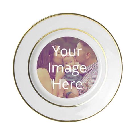 buy customized dinner plate  custom dinner plates  yourprint