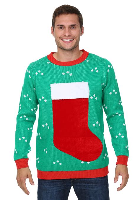 3d Christmas Stocking Ugly Christmas Sweater