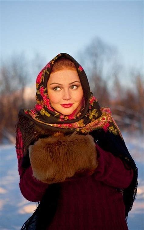 Русский платок Russian Fashion Russian Women Russian Beauty