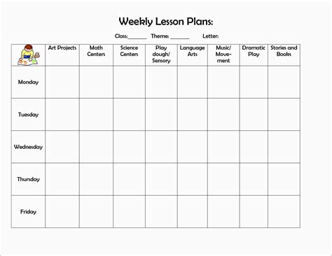 printable infant lesson plans  printable