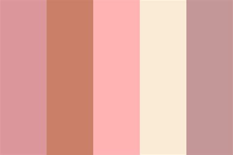 aesthetic cafe color palette