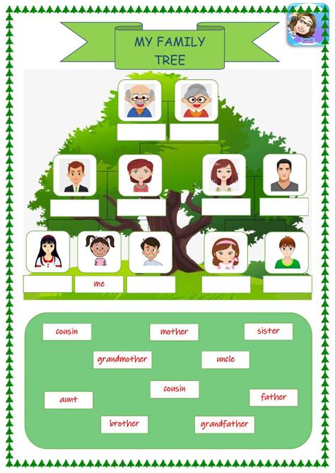 grade   family drag drop worksheet family tree worksheet family