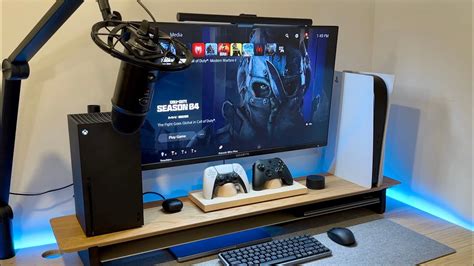 minimal ps series  desk setup gaming perfection  youtube