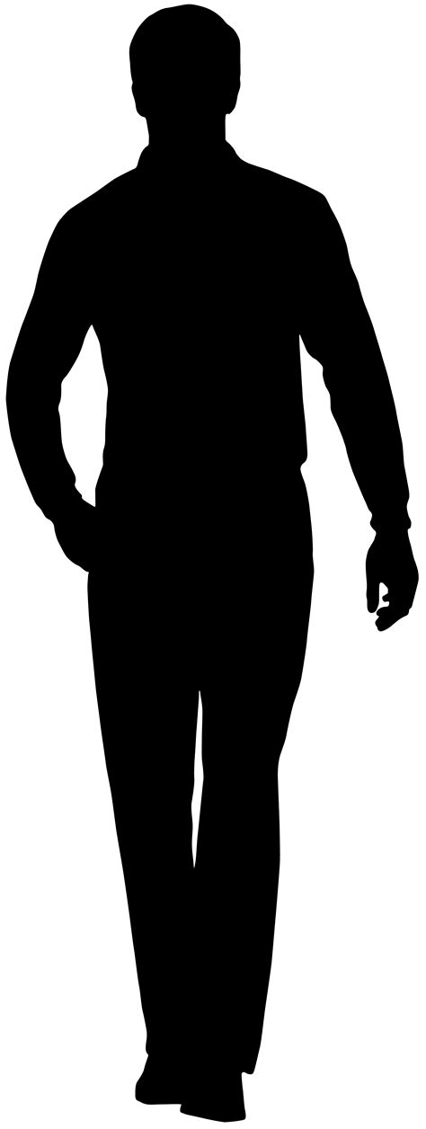 silhouette male clip art man silhouette png