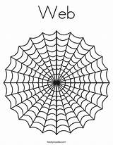 Web Coloring Spider Print Ll Designlooter sketch template
