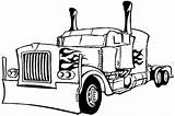 Lkw Lastwagen sketch template