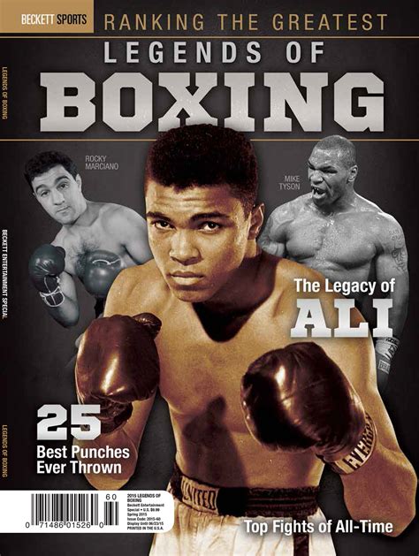 order  legends  boxing magazine  beckett news