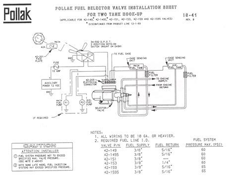 pollak fuel selector valve wiring diagram chimp wiring
