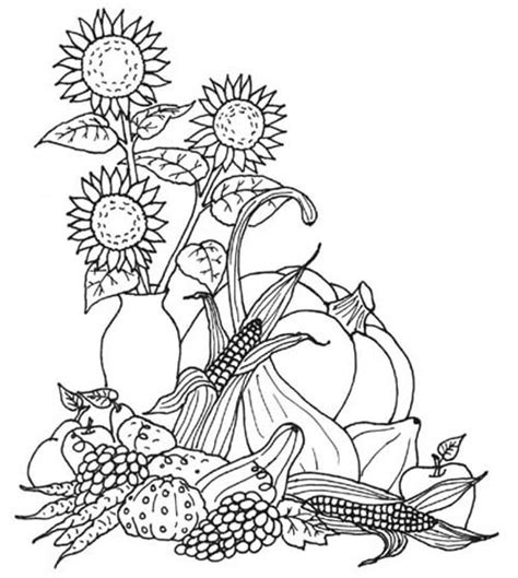 thanksgiving coloring page  adults coloring home