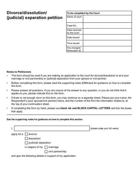 petition templates  word  premium templates