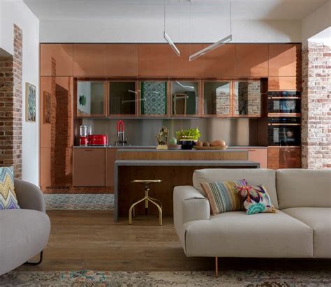 copper kitchen interior design ideas