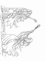 Lord Rings Pages Coloring Colouring Ring Books Adult Superhero Lotr sketch template