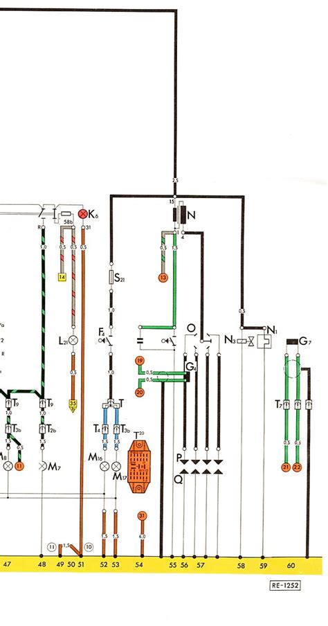 sparkplug wiring diagram  vw beetle