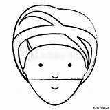 Turban Clipartmag sketch template