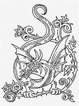 Coloring Pages Dragon Celtic Printable Colouring Coloriage Color Chinese Drawing Websites Adults Dragons Alphabet Year Knots Adult Animal Mandala Colorier sketch template