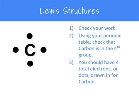 draw lewis structures  step  step tutorial middle school science blog