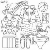 Coloring Pages Fashion Clothes Summer Color Show Clothing Therapy Adults Adult Printable Getcolorings Print Pa Colorings Bujo App sketch template