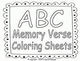 Bible Verse Memory Sheets Verses sketch template