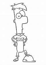 Phineas Ferb Perry Ornitorrinco sketch template