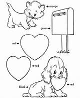 Coloring Valentine Pages Printable Valentines Pre Color Sheets Sheet Cards Preschool St Holiday Cute Print Kids Activities Kindergarten Card Hearts sketch template