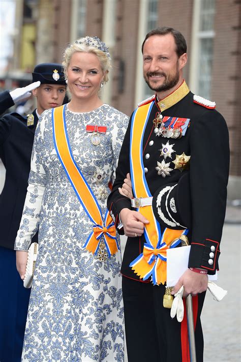 Crown Prince Haakon And Crown Princess Mette Marit Of