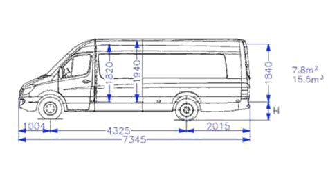 mercedes benz sprinter masse