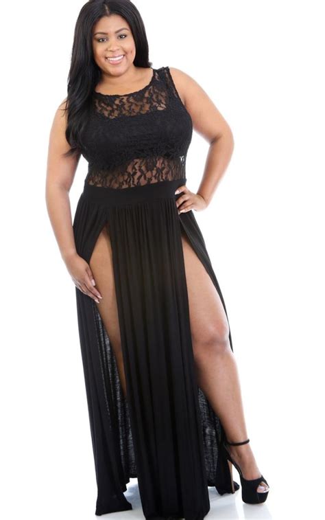 sexy dress plus size pluslook eu collection