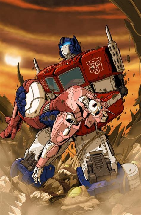 Sweet Depiction Of Optimus Prime Transformers Optimus